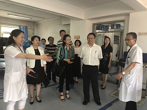 图为调研现场
