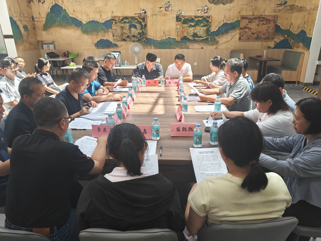 图为对上联建活动座谈会现场