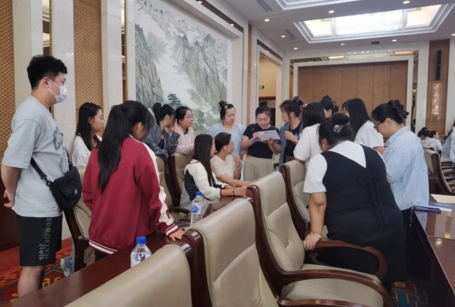 图为培训班现场